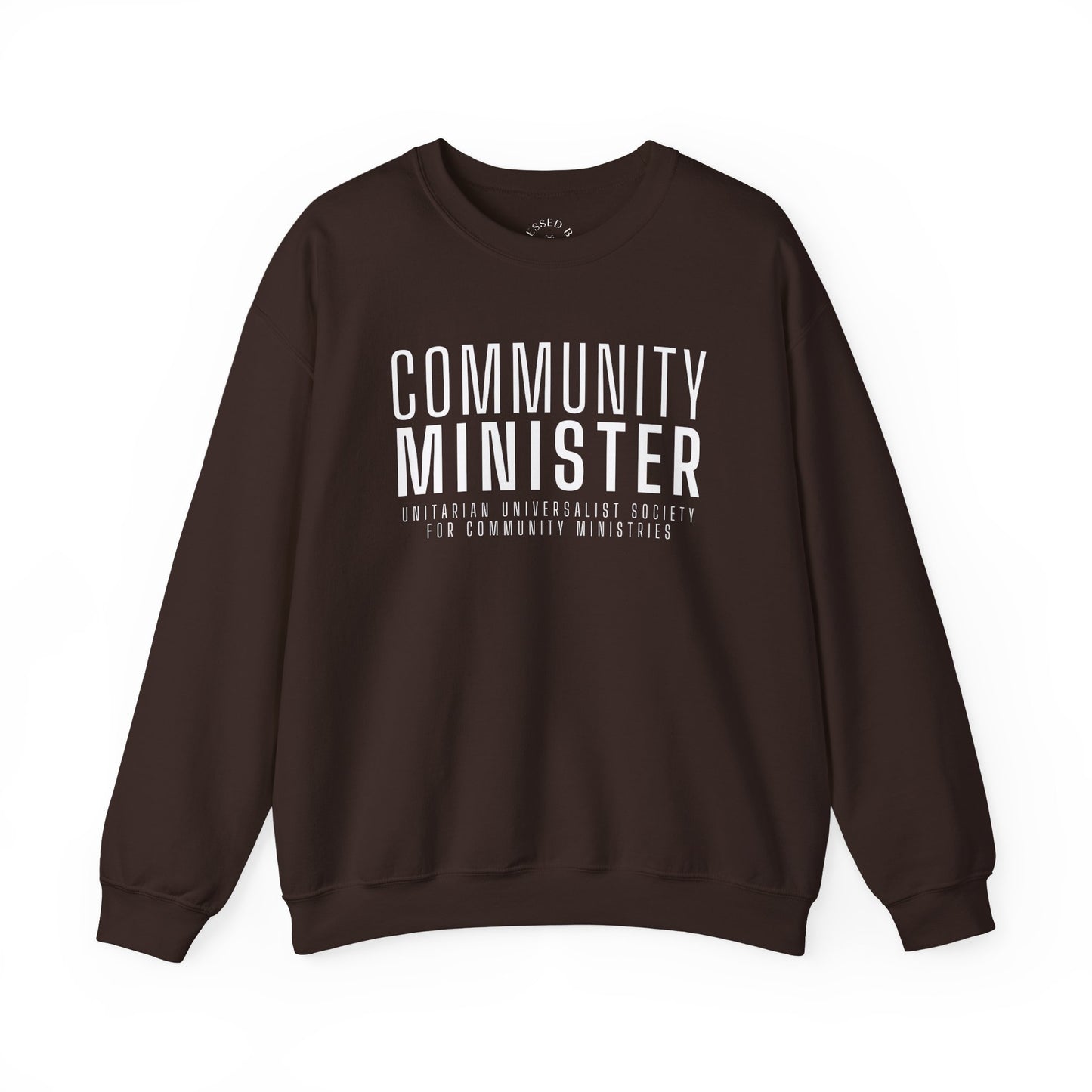 UUSCM x Blessed Bee Community Minister Sweatshirt - Profits Benefit UUSCM & the Blessed Bee Mutual Aid Fund