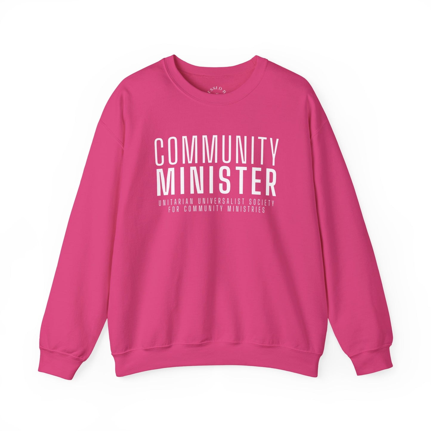 UUSCM x Blessed Bee Community Minister Sweatshirt - Profits Benefit UUSCM & the Blessed Bee Mutual Aid Fund