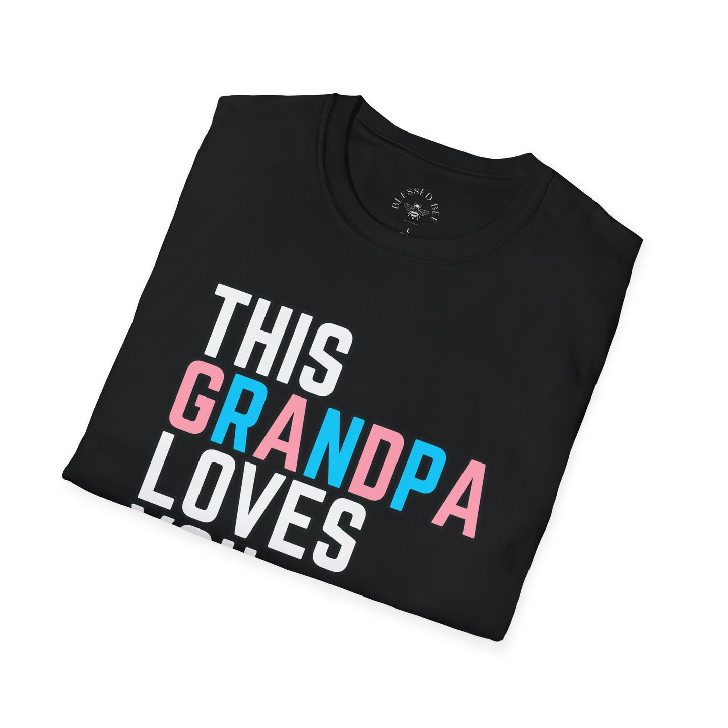 This Grandpa Loves You Trans Pride Shirt