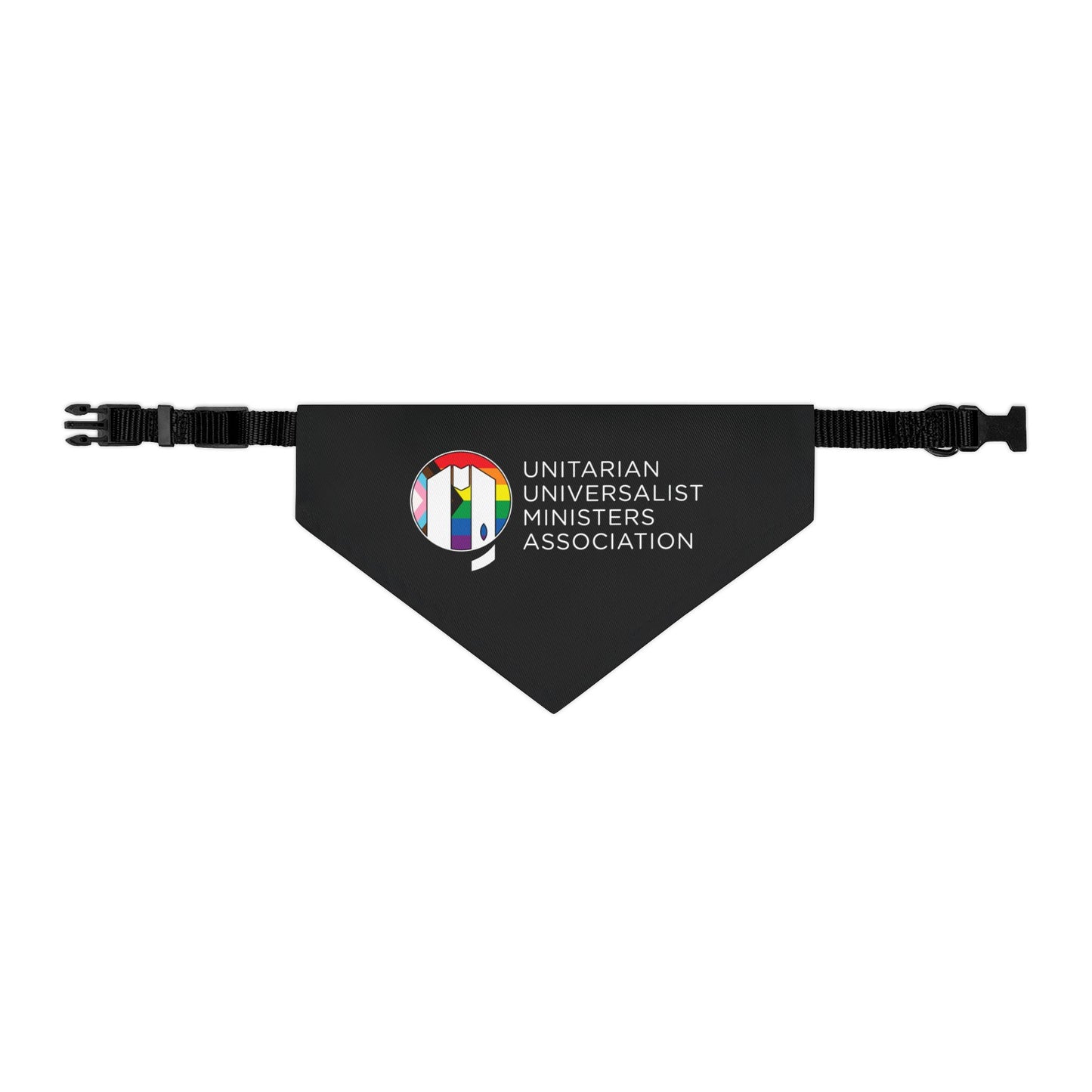 UUMA Rainbow Logo Pet Bandana Collar