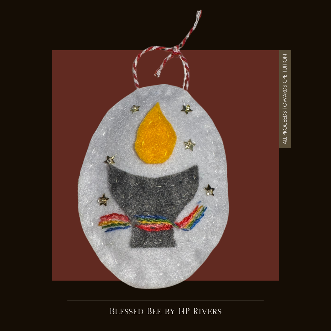Handmade Ornament - Proceeds Support CPE Tuition for UU Seminarians! (Sliding Scale)