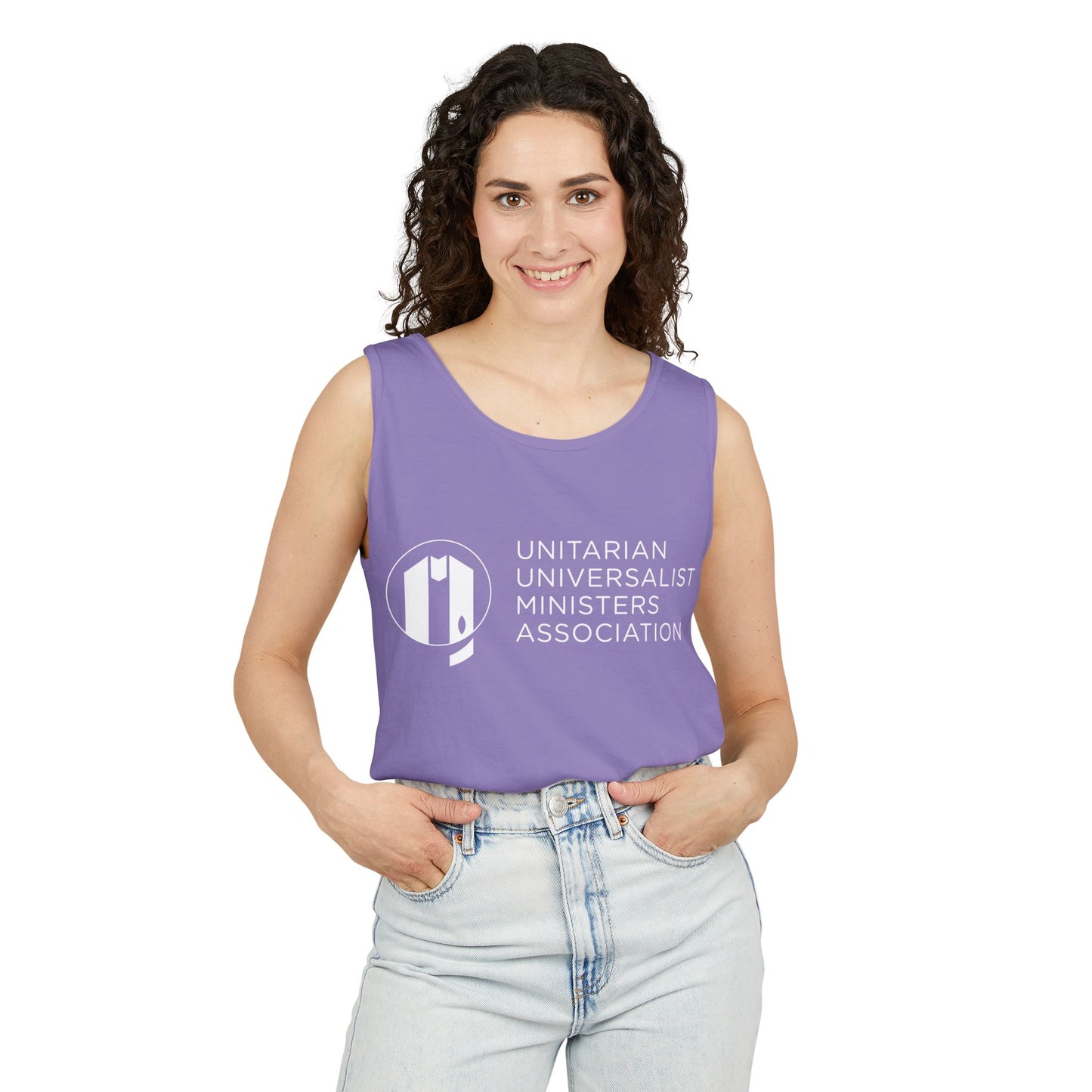 UUMA Logo Unisex Garment-Dyed Tank Top