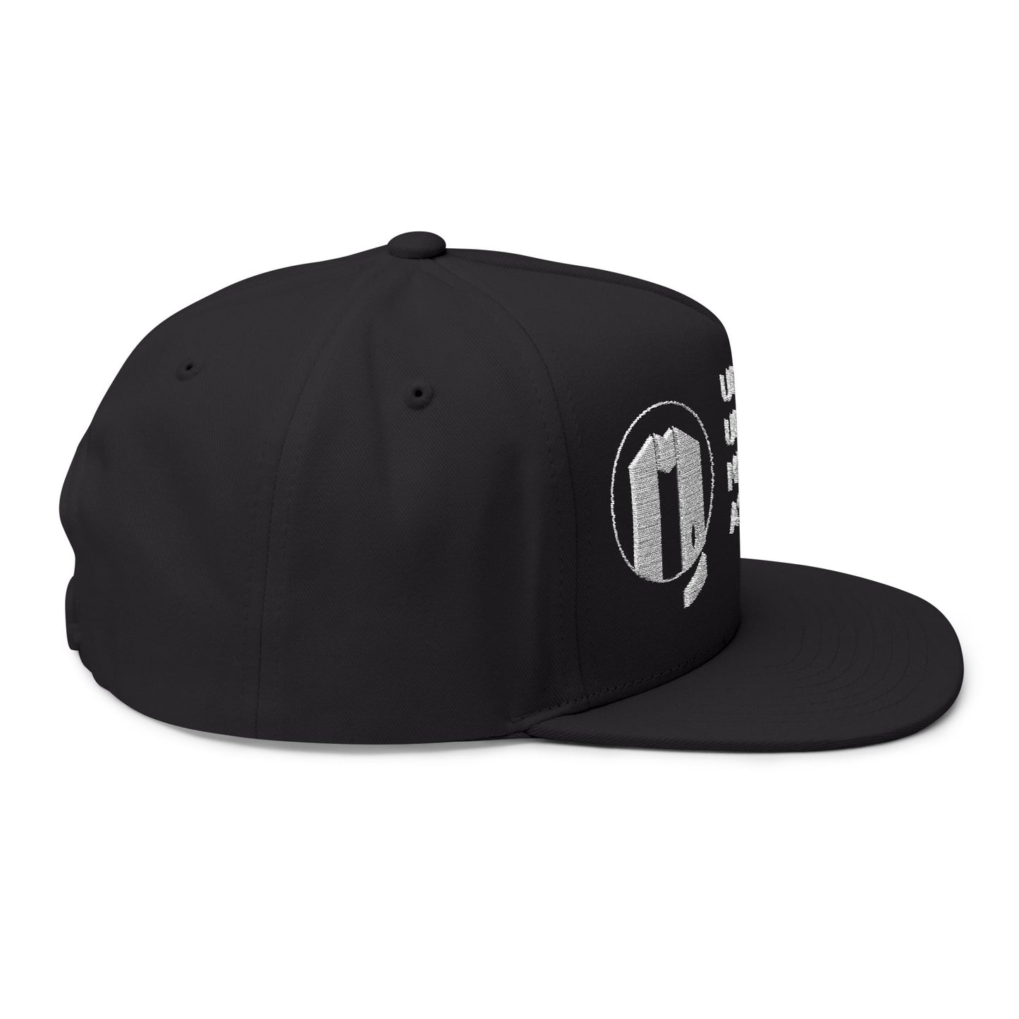 UUMA Logo Flat Bill Cap (Embroidery)