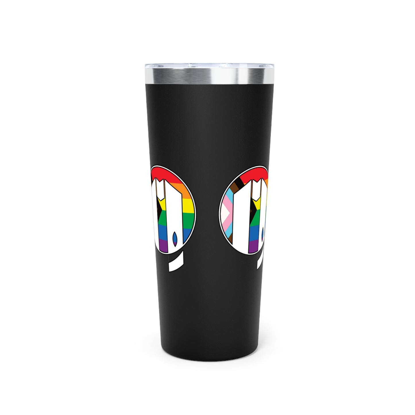 UUMA Rainbow Logo Copper Vacuum Insulated Tumbler, 22oz