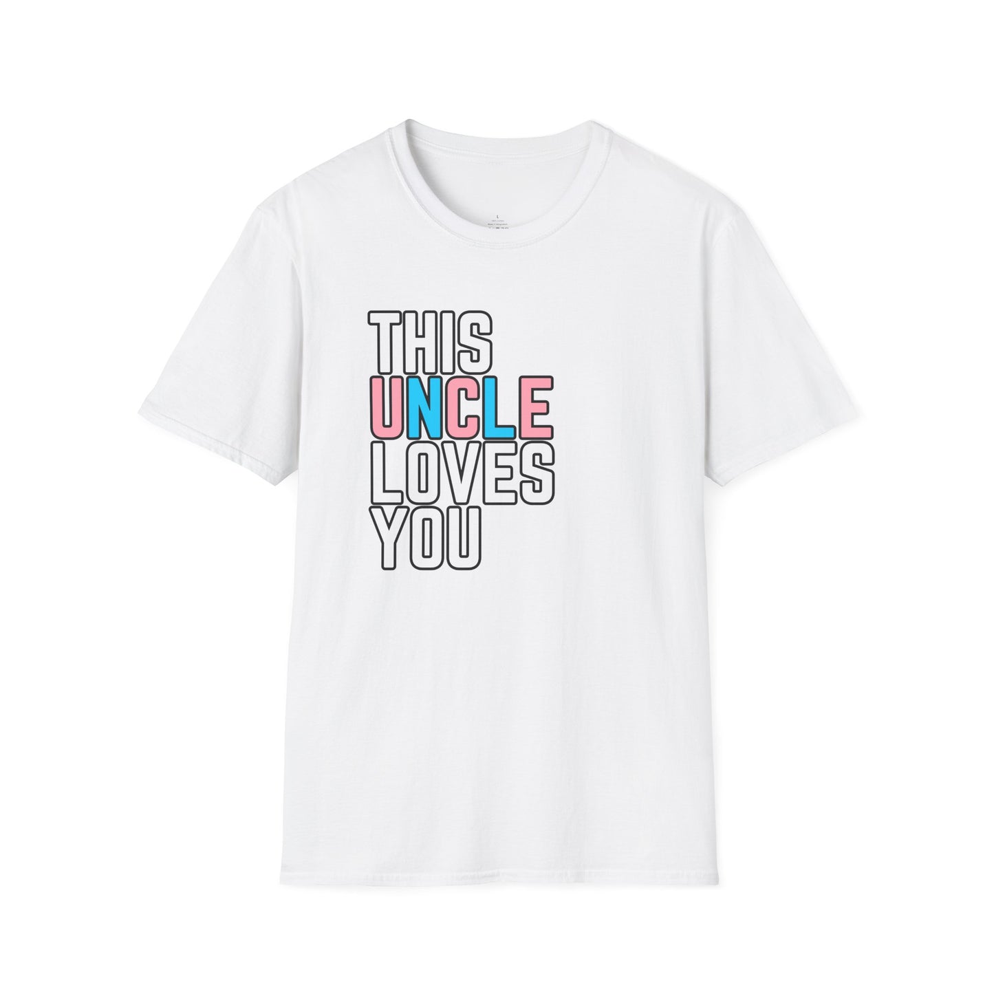 This Uncle Loves You Trans Pride Shirt