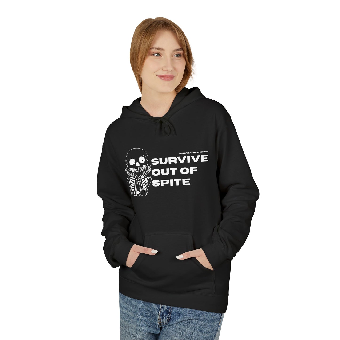 Survive Out of Spite - Unisex Midweight Softstyle Fleece Hoodie