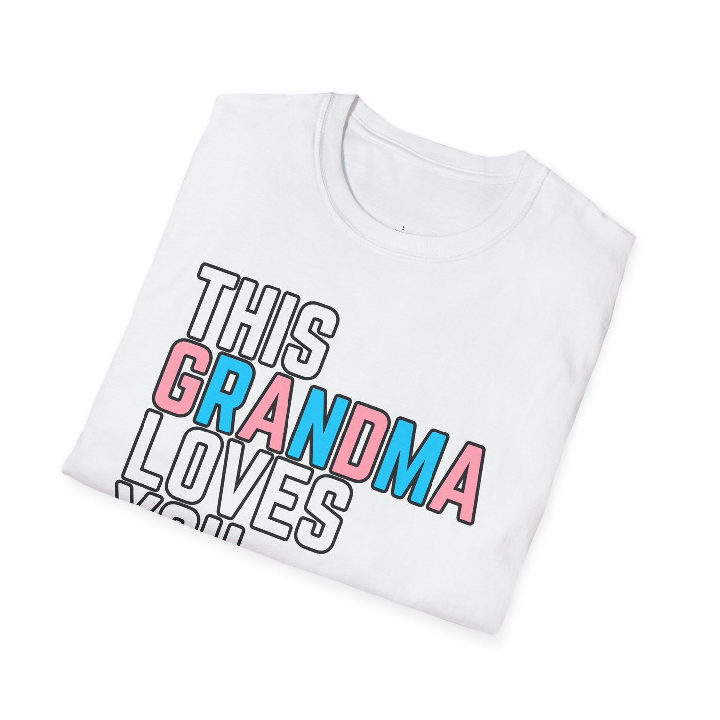 This Grandma Loves You Trans Pride Shirt