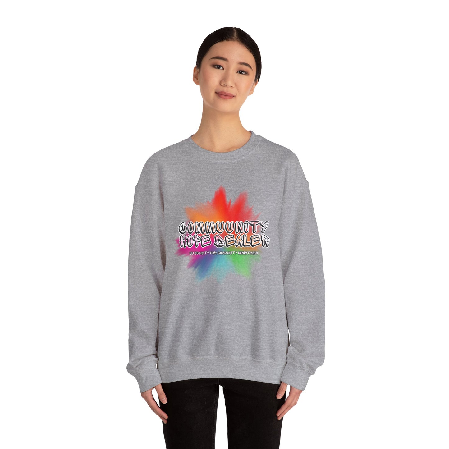 UUSCM x Blessed Bee Community Hope Dealer Sweatshirt - Profits Benefit UUSCM & the Blessed Bee Mutual Aid Fund