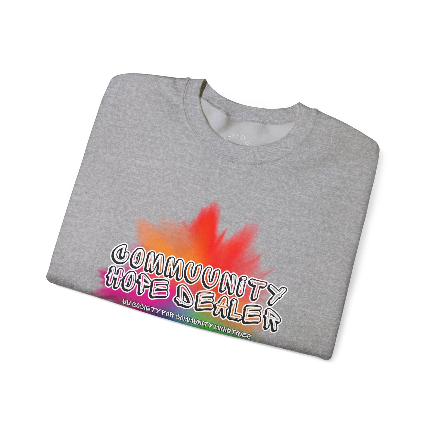 UUSCM x Blessed Bee Community Hope Dealer Sweatshirt - Profits Benefit UUSCM & the Blessed Bee Mutual Aid Fund