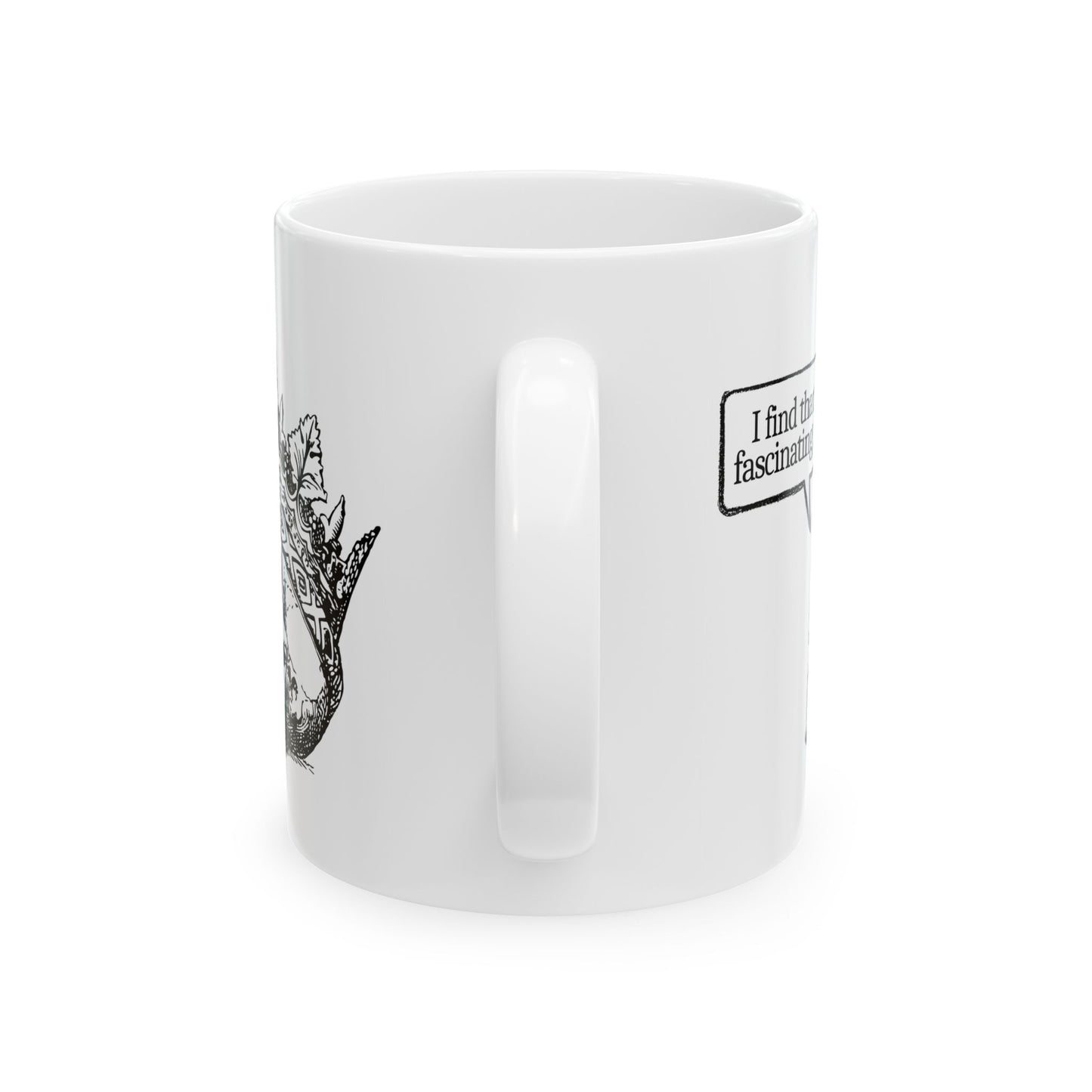 What the Actual F (Pastorally) Reversable Mug for Virtual Meetings (Sweary)