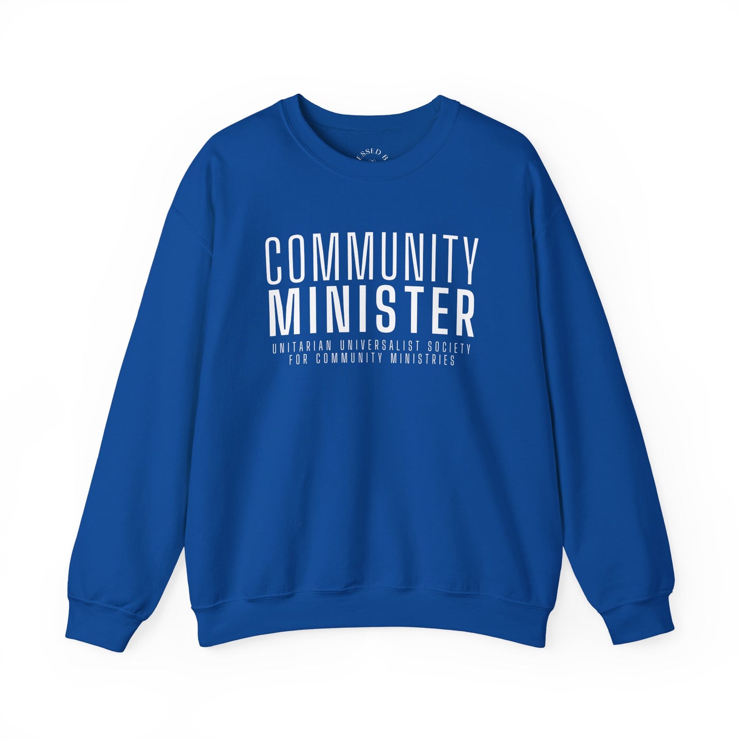 UUSCM x Blessed Bee Community Minister Sweatshirt - Profits Benefit UUSCM & the Blessed Bee Mutual Aid Fund
