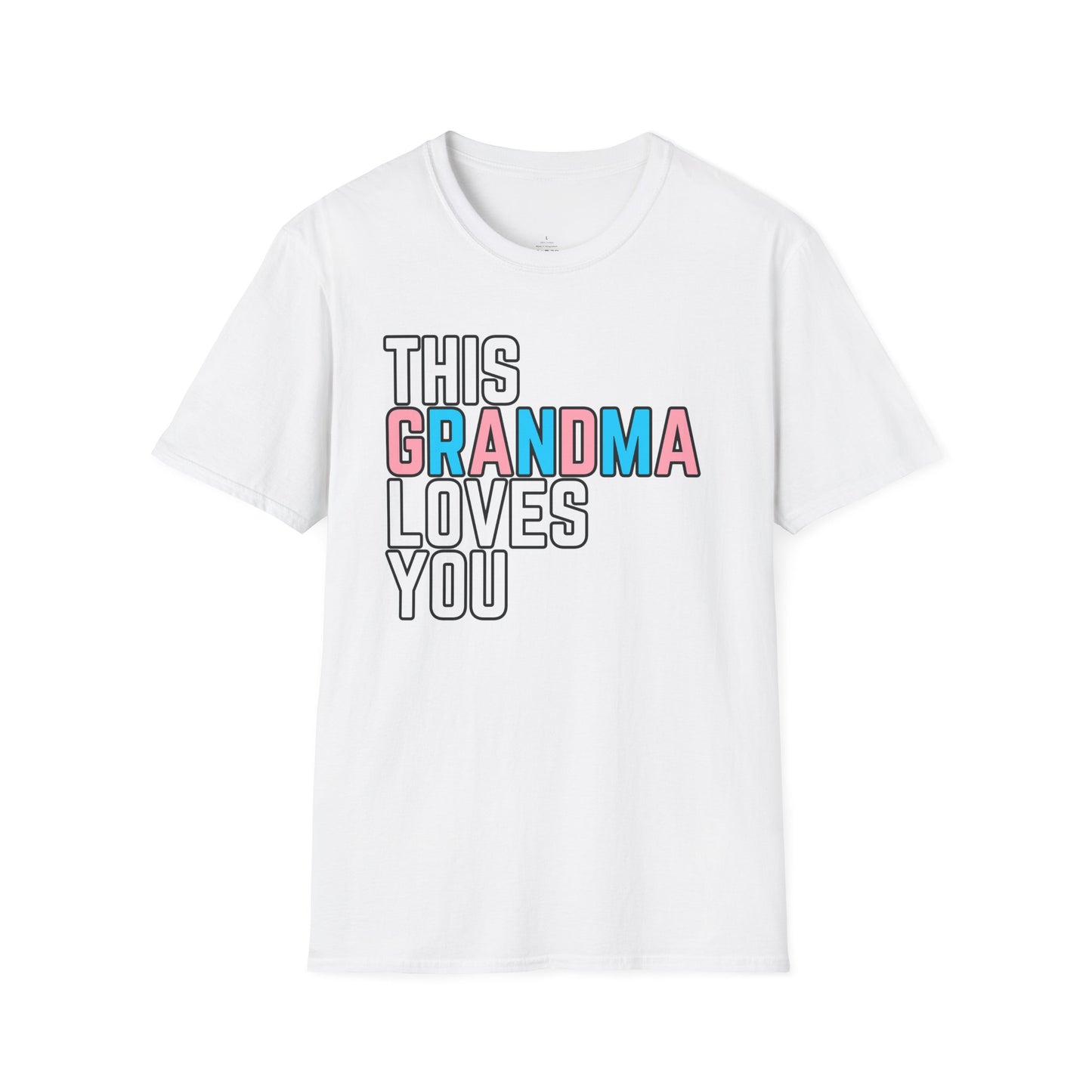 This Grandma Loves You Trans Pride Shirt