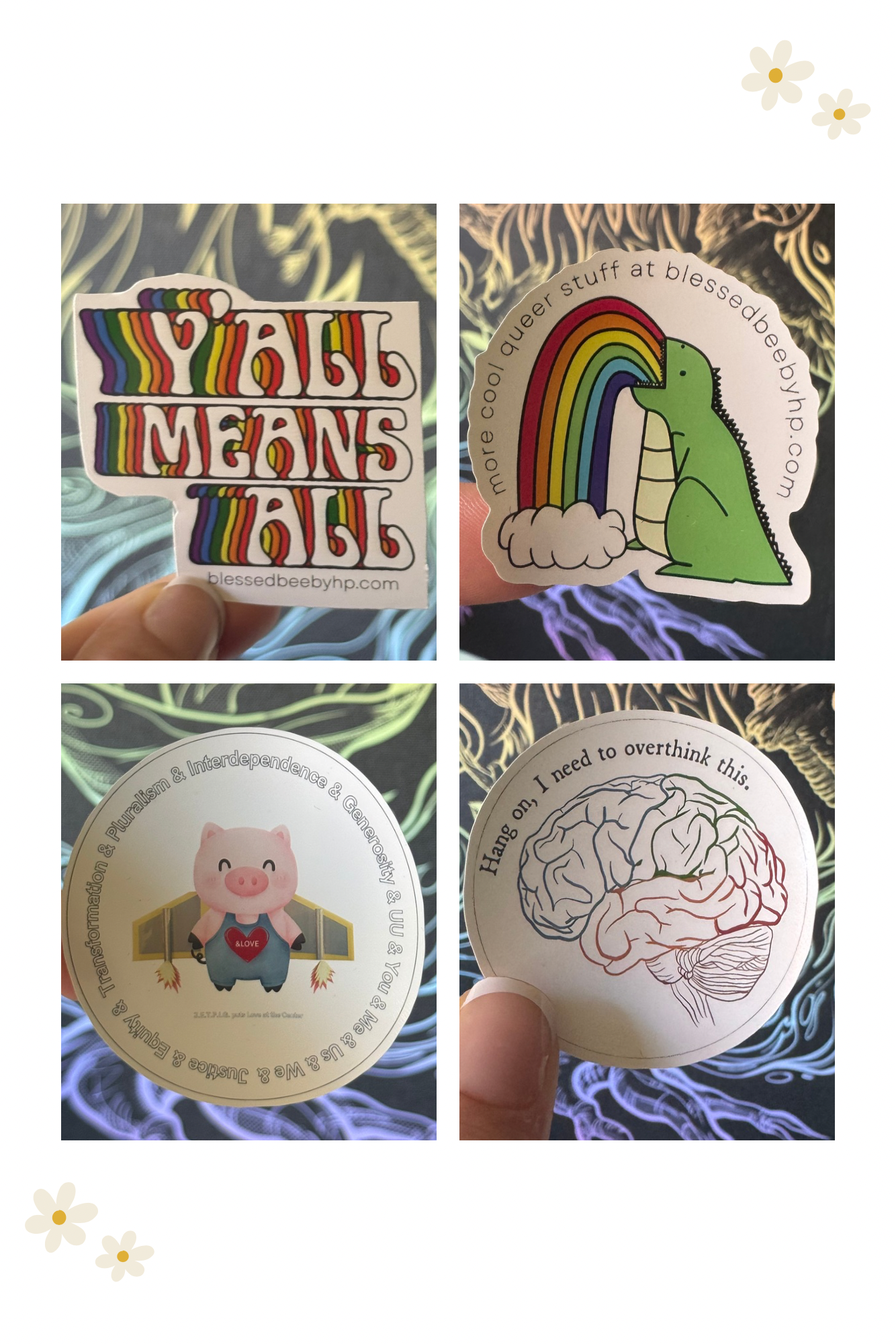 Vinyl Stickers by Blessed Bee