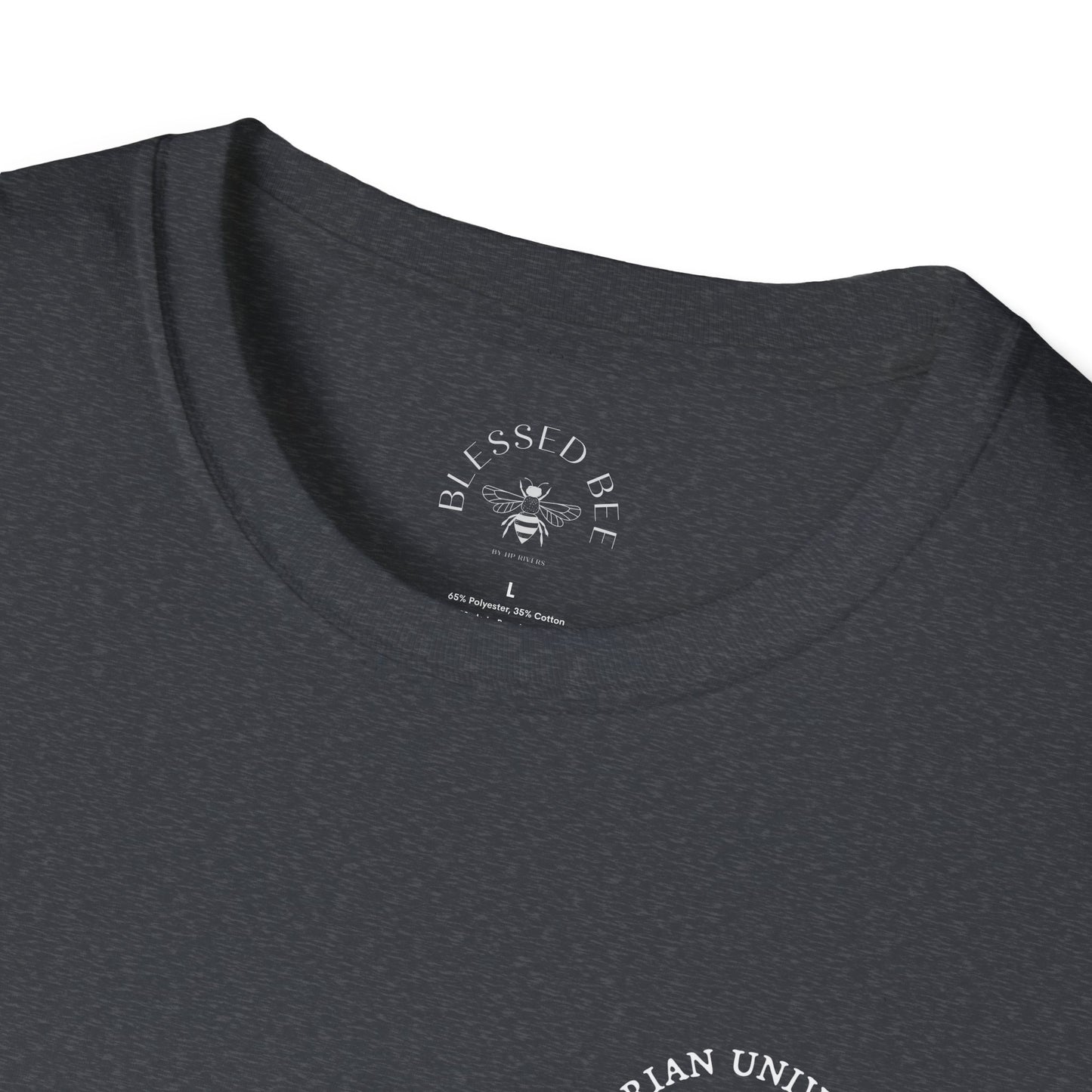 "Strong Communities. Stronger Opinions. Strongest Coffee." UUHS T-Shirt (Front & Back)