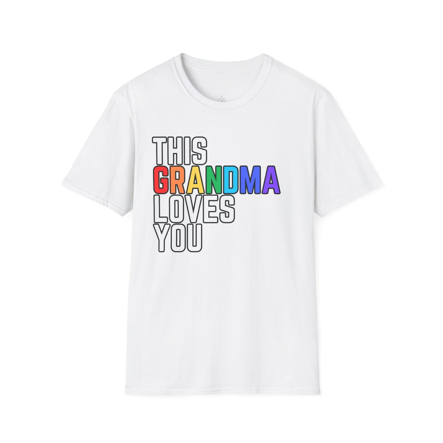 This Grandma Loves You Rainbow Pride Shirt