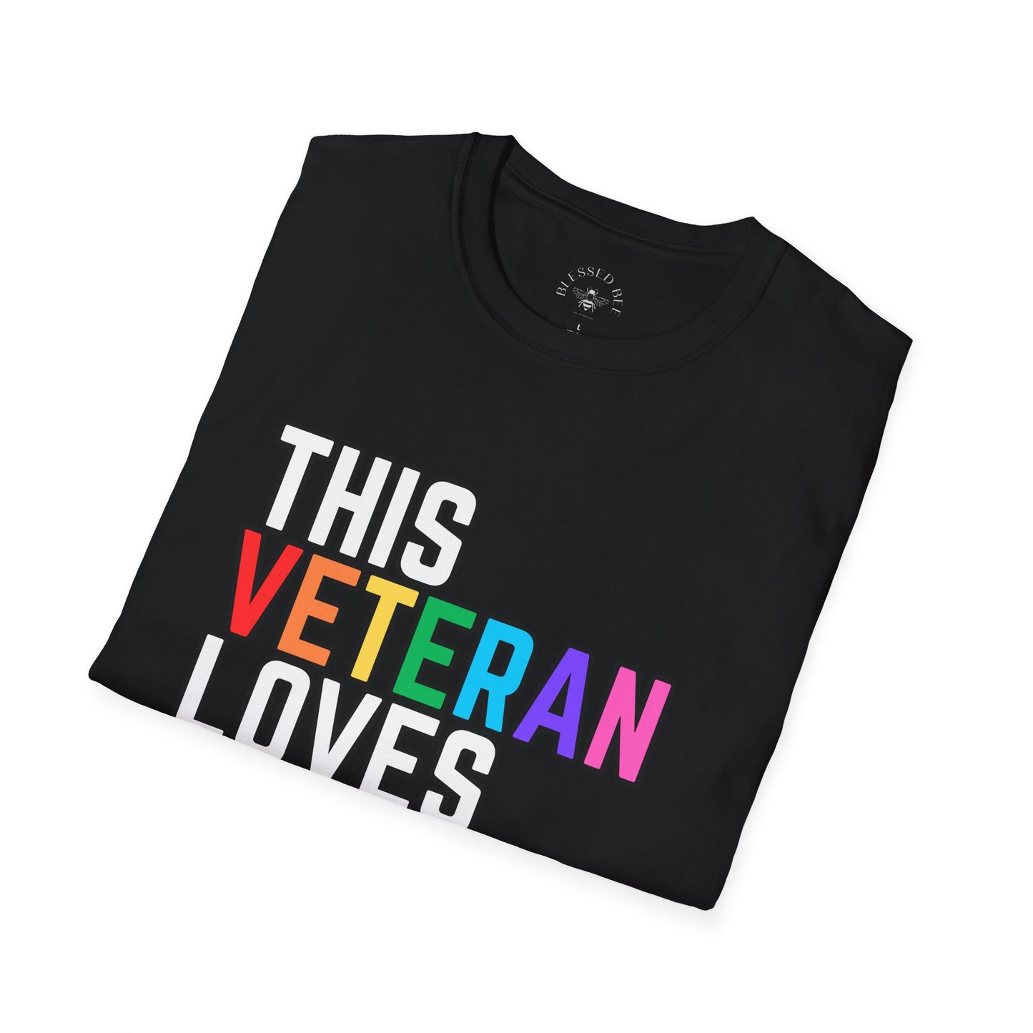 This Veteran Loves You Rainbow Pride Shirt