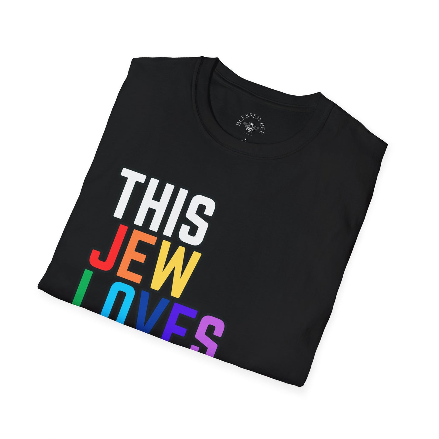 This Jew Loves You Rainbow Pride Shirt