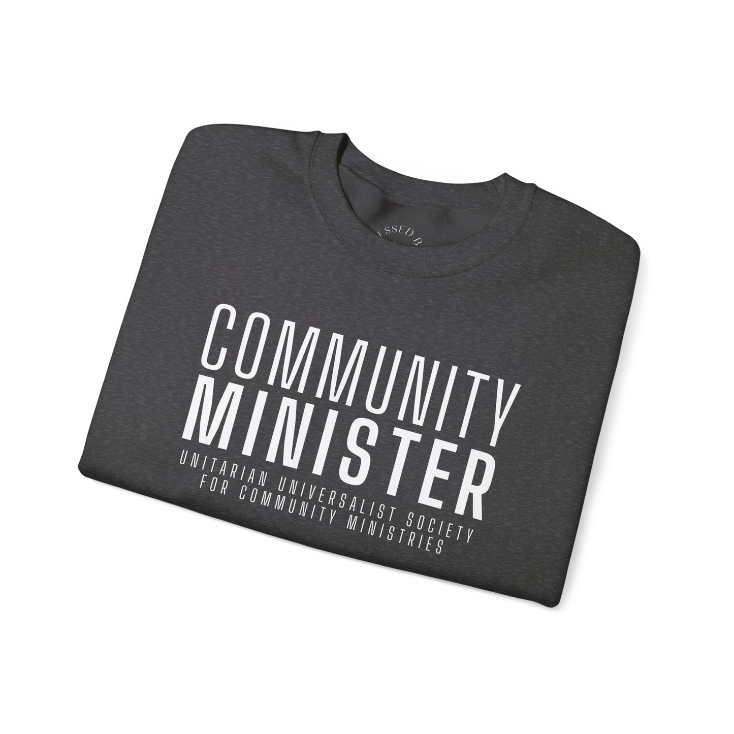 UUSCM x Blessed Bee Community Minister Sweatshirt - Profits Benefit UUSCM & the Blessed Bee Mutual Aid Fund