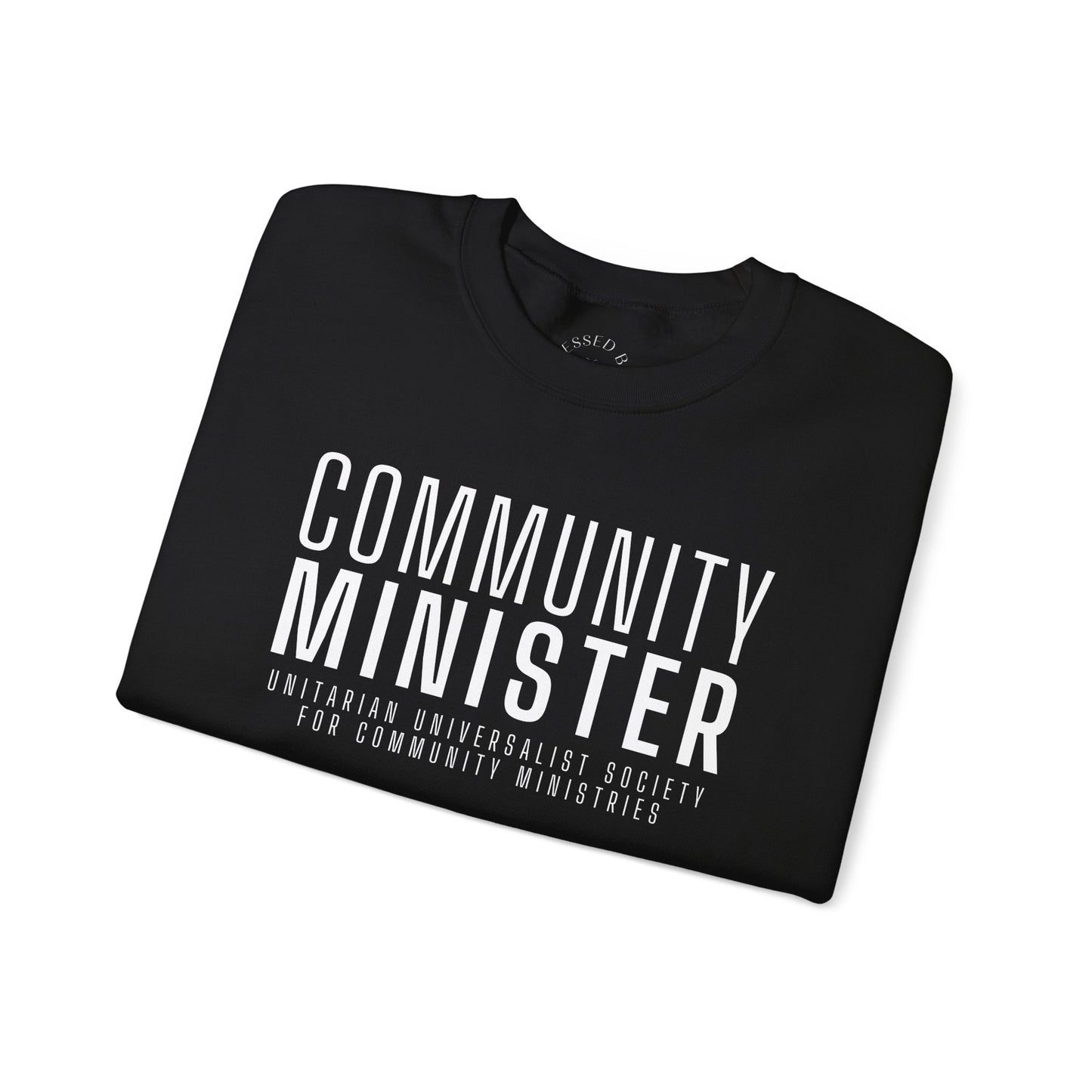 UUSCM x Blessed Bee Community Minister Sweatshirt - Profits Benefit UUSCM & the Blessed Bee Mutual Aid Fund