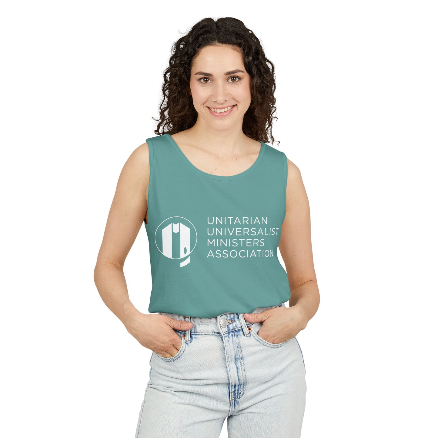 UUMA Logo Unisex Garment-Dyed Tank Top