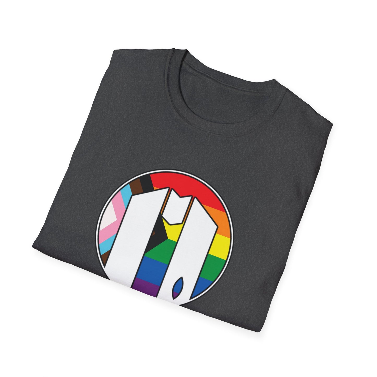 Rainbow Unitarian Universalist Ministers' Association UUMA Logo - Unisex Softstyle T-Shirt