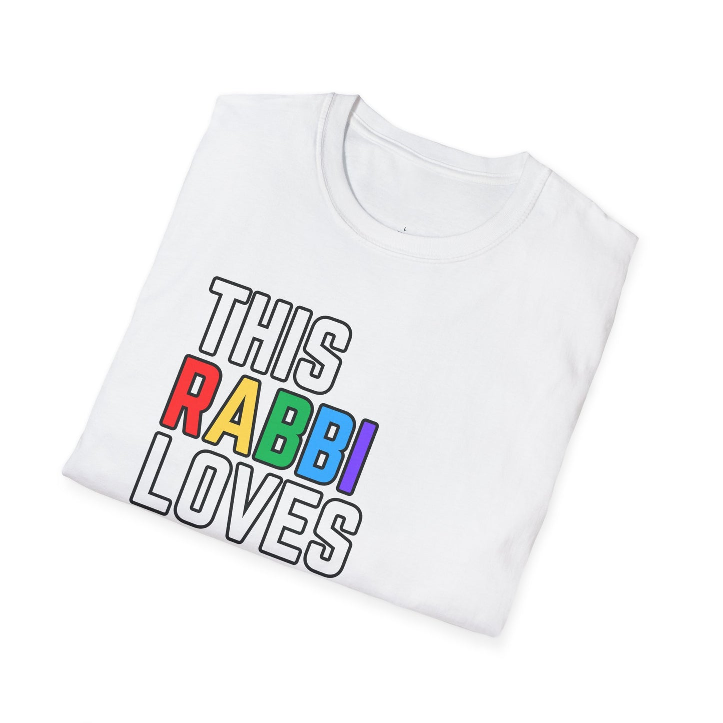 This Rabbi Loves You Rainbow Pride Shirt