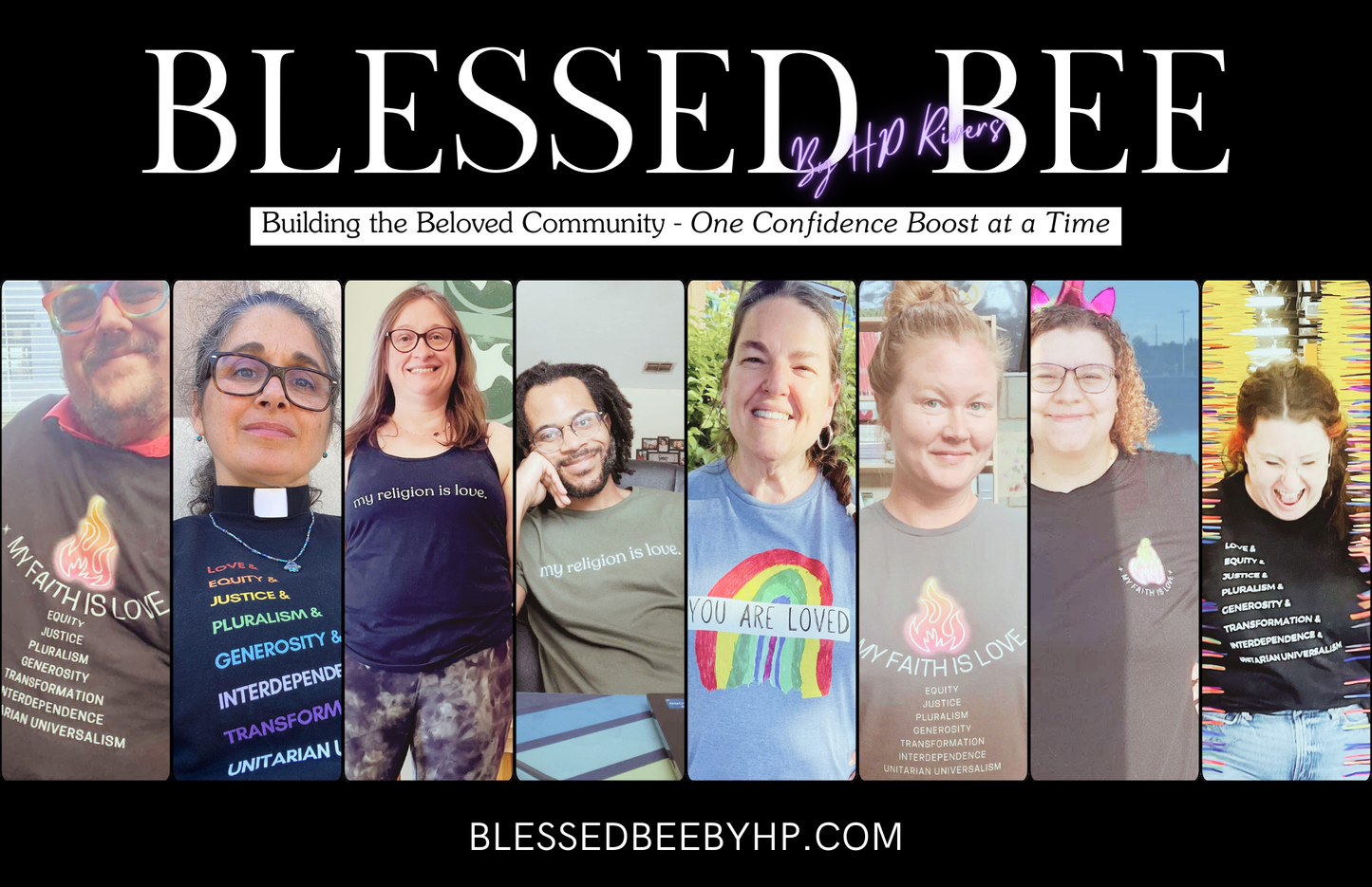 Pack of 25 Blessed Bee Postcards