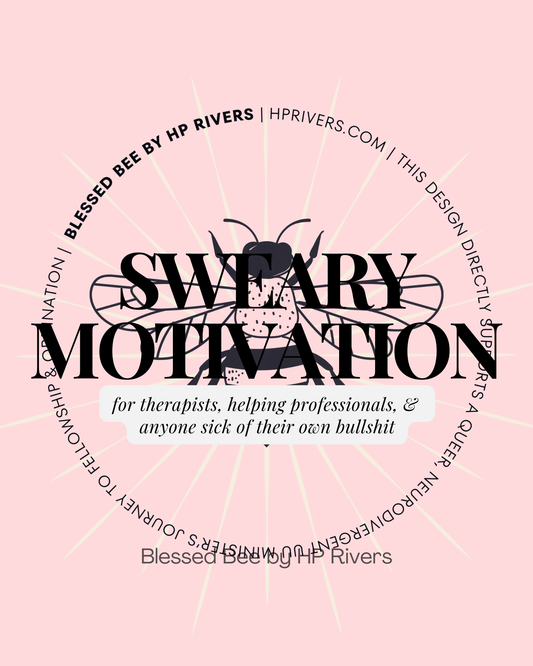 [Sliding Scale] Digital Download - Sweary Motivation - Set of 30 Motivational Therapy Posters (Sweary)