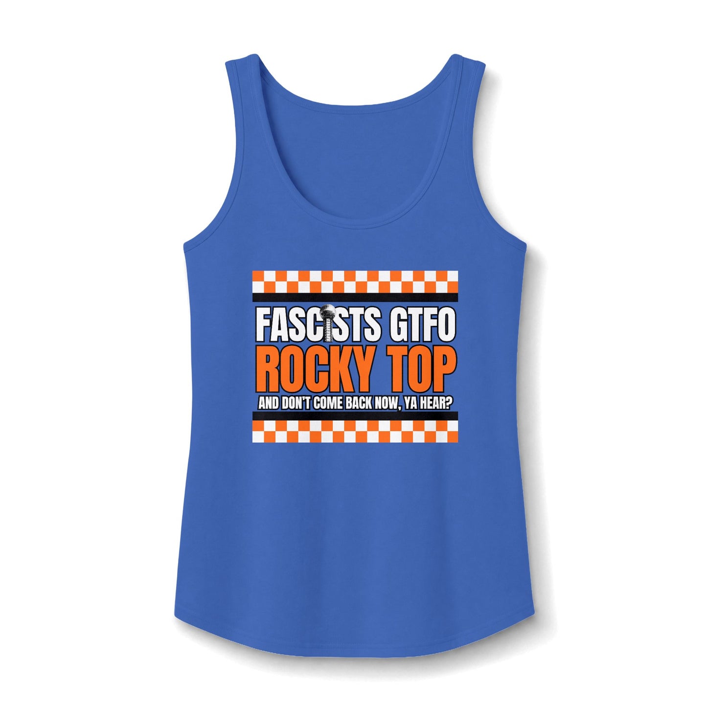 Fascists GTFO Rocky Top Tank Top