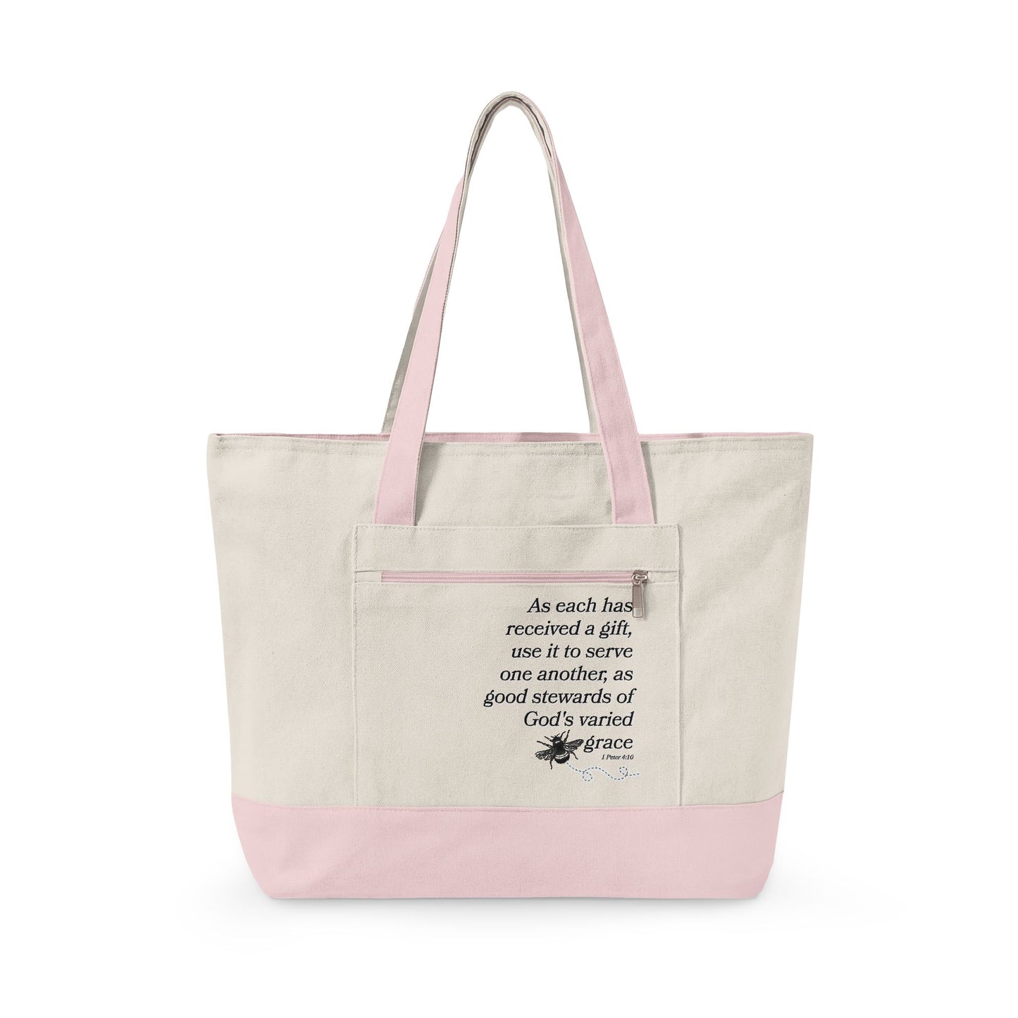 ICBee Knoxville Zippered Canvas Tote