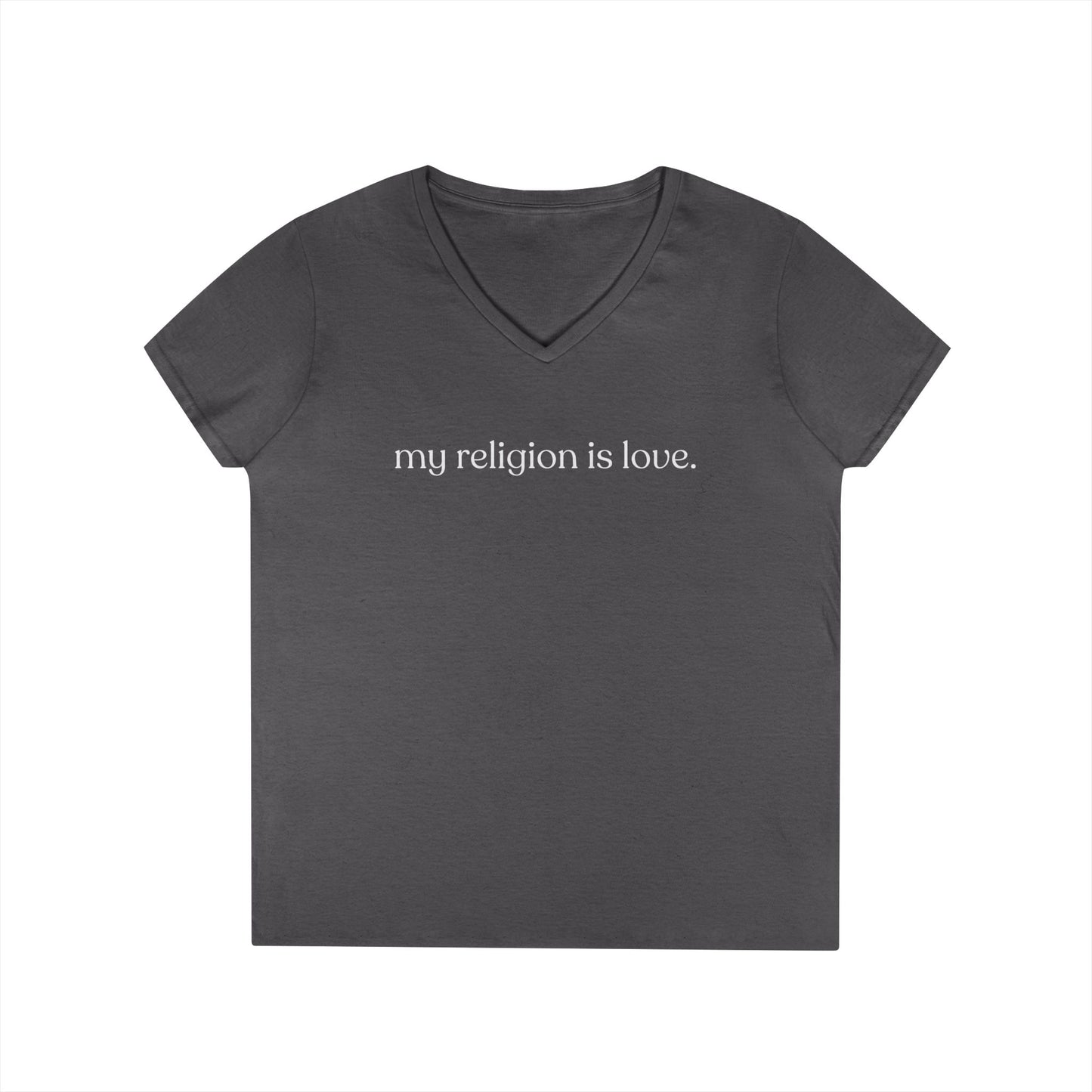 My Religion is Love V-Neck