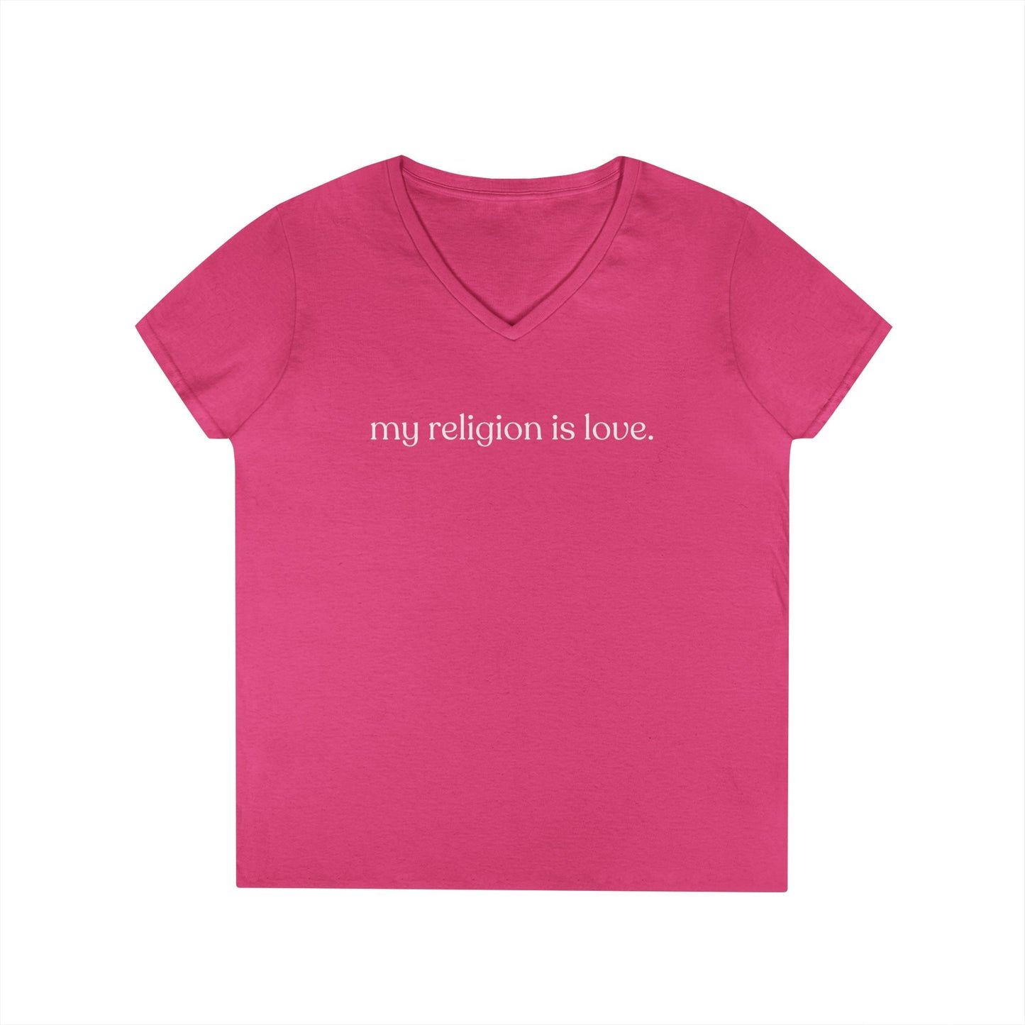 My Religion is Love V-Neck