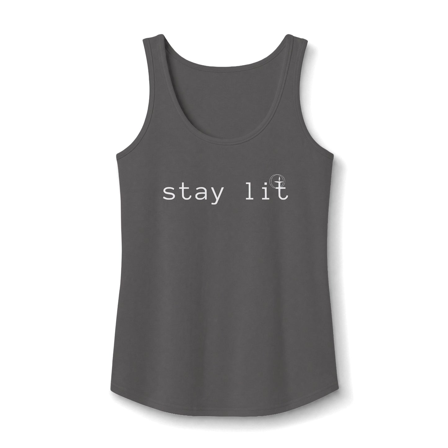 Stay Lit UU Chalice Tank Top