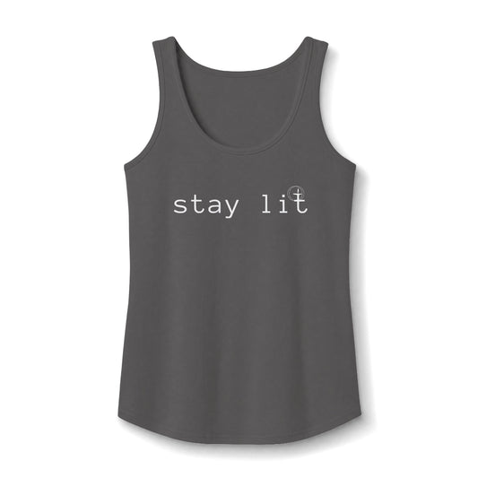 Stay Lit UU Chalice Tank Top