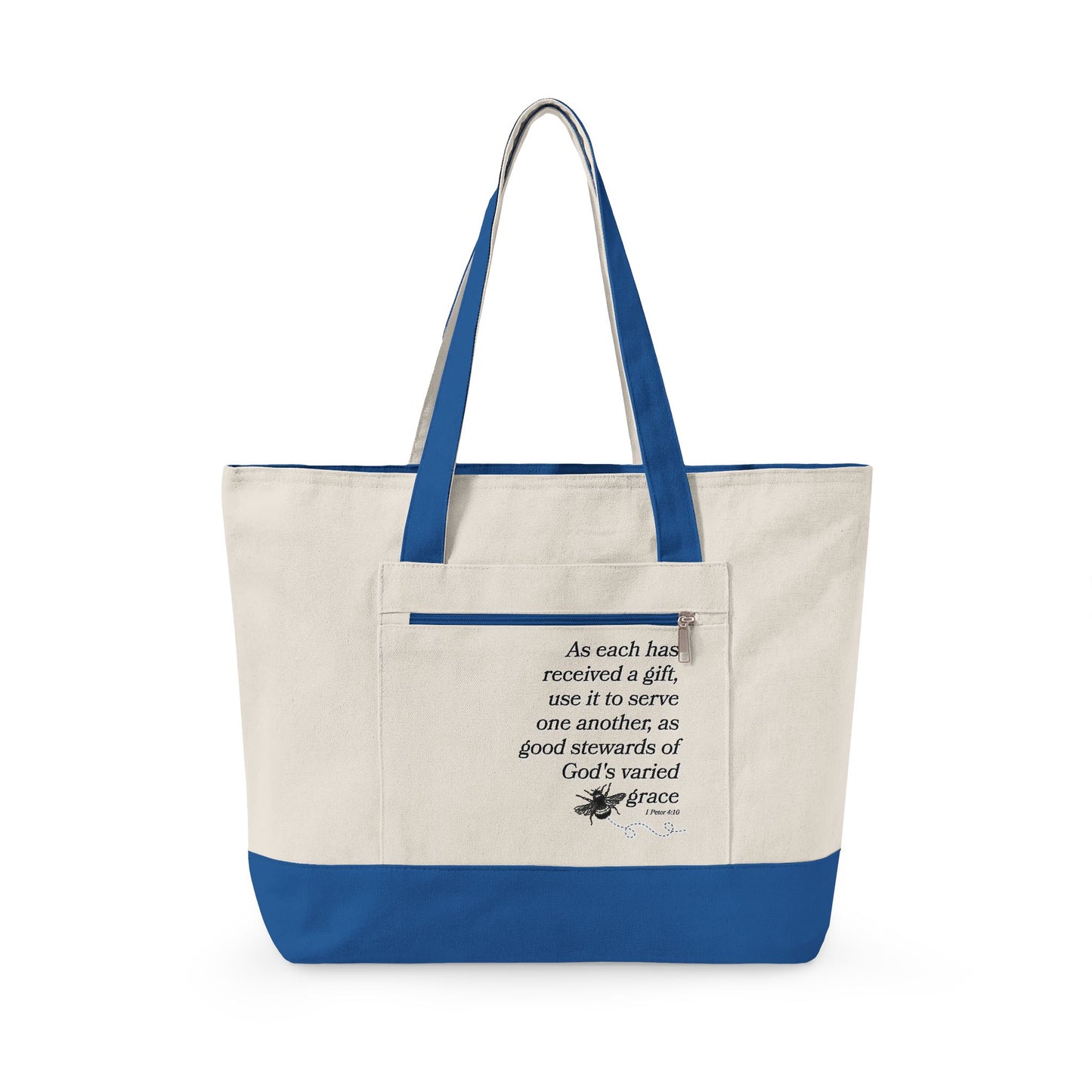 ICBee Knoxville Zippered Canvas Tote