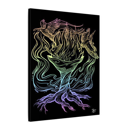 “Spirit of Life” by Shannon Leo Arts - Commissioned for UUMA Ministry Days 2025 - Canvas Print