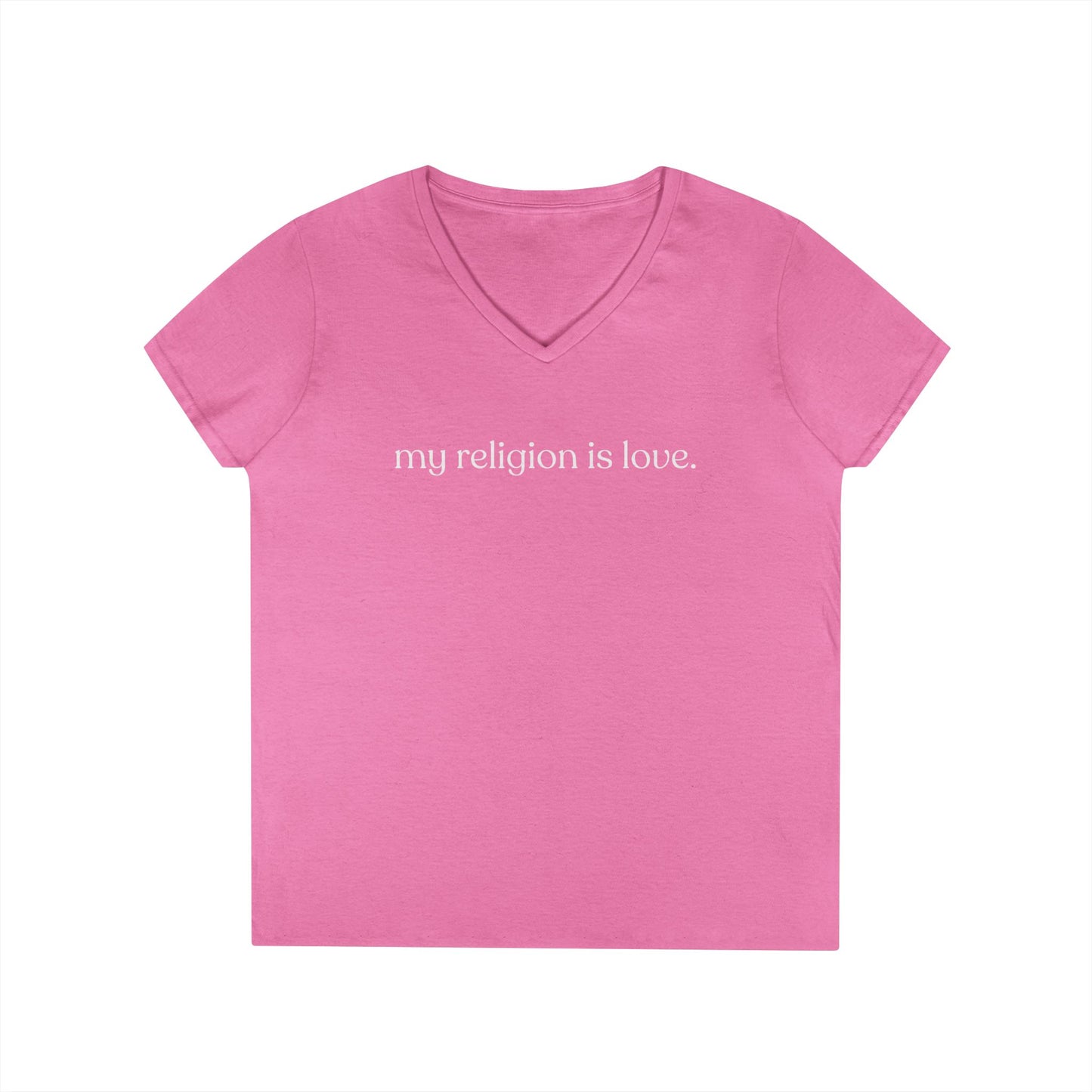My Religion is Love V-Neck