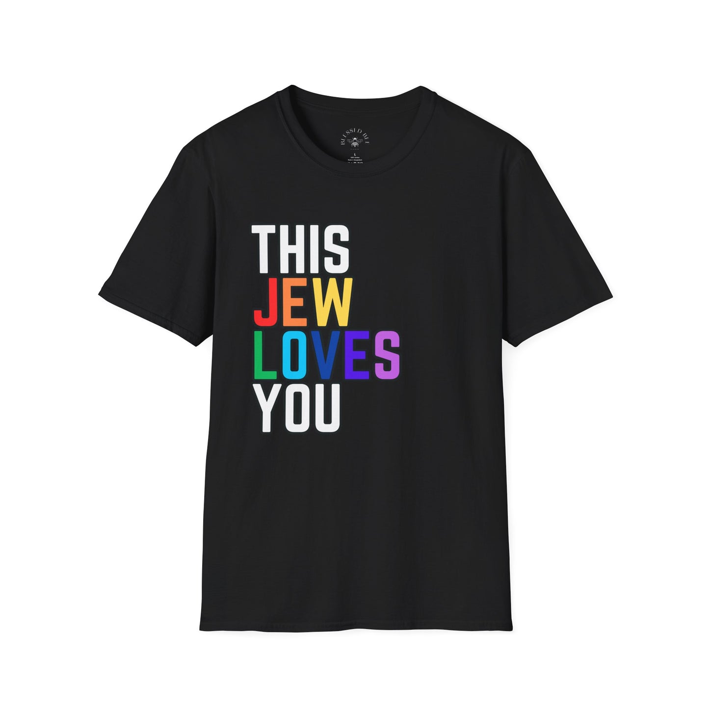 This Jew Loves You Rainbow Pride Shirt