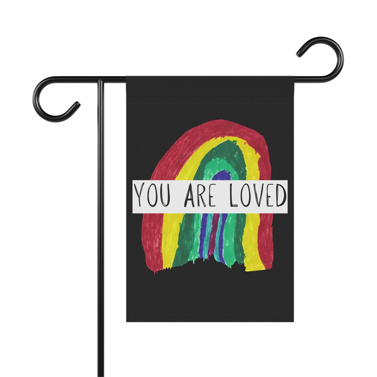 HR's You Are Loved Garden Flag