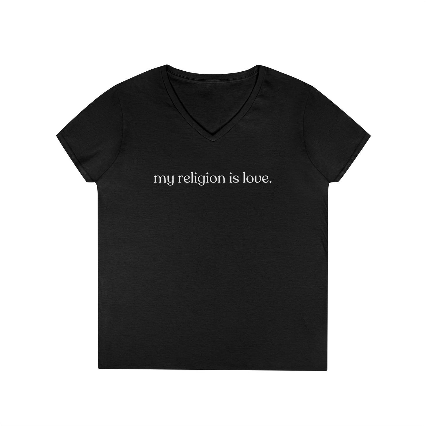 My Religion is Love V-Neck