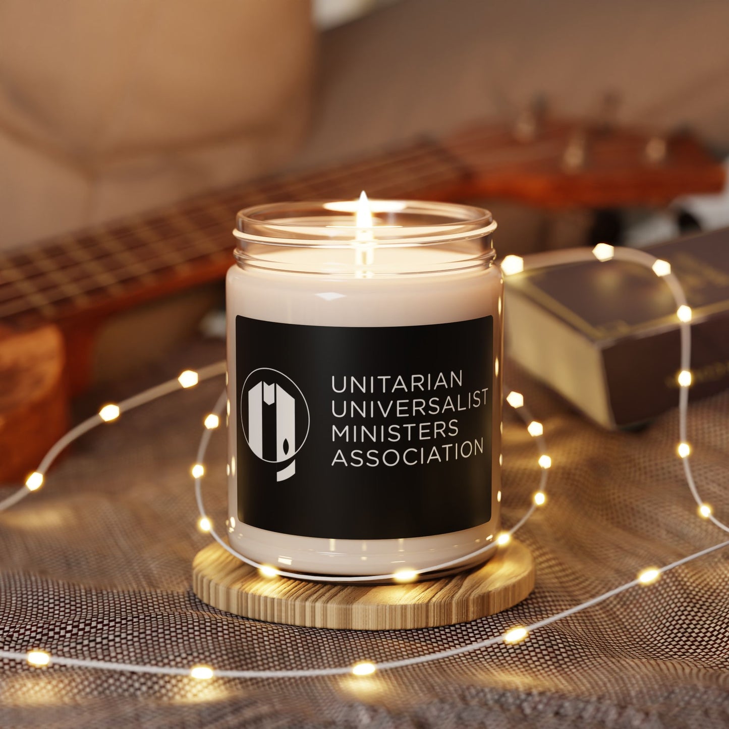 UUMA Logo Scented Soy Candle, 9oz