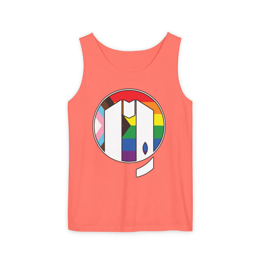 UUMA Rainbow Logo Unisex Garment-Dyed Tank Top