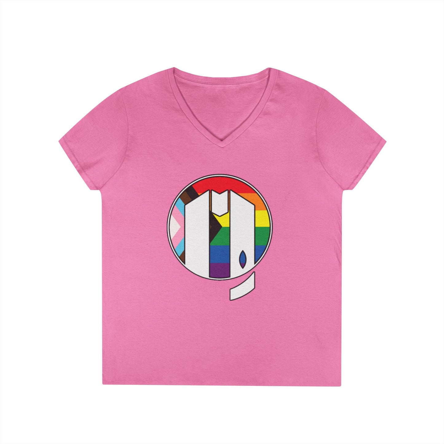 UUMA Rainbow Logo V-Neck