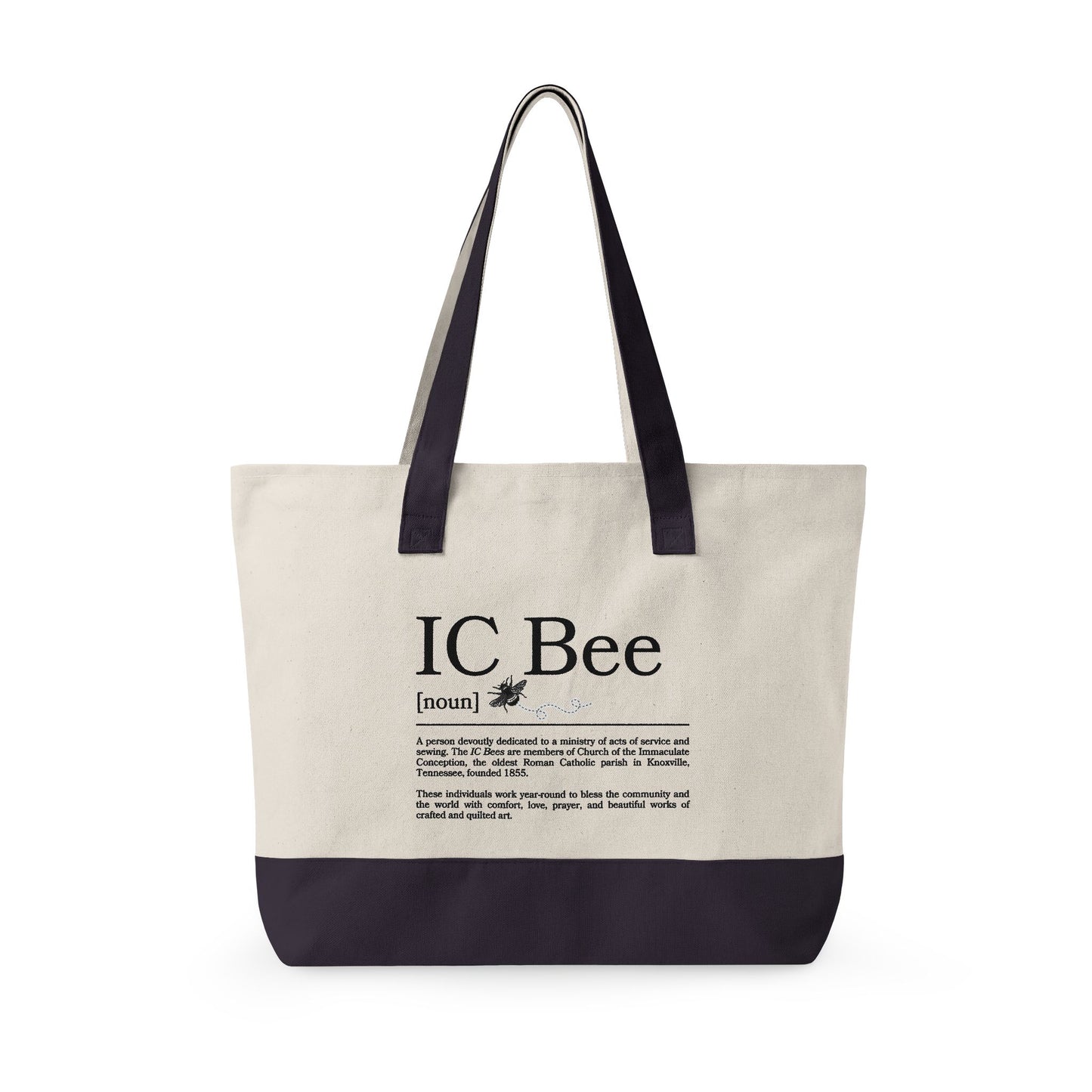 ICBee Knoxville Zippered Canvas Tote