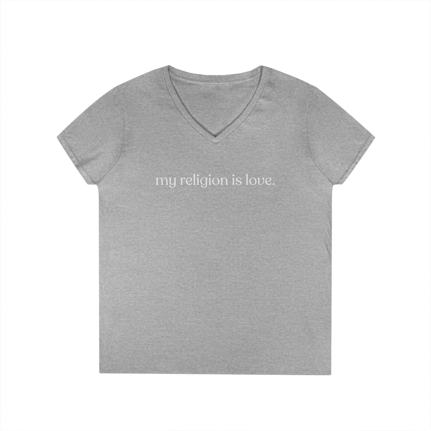 My Religion is Love V-Neck