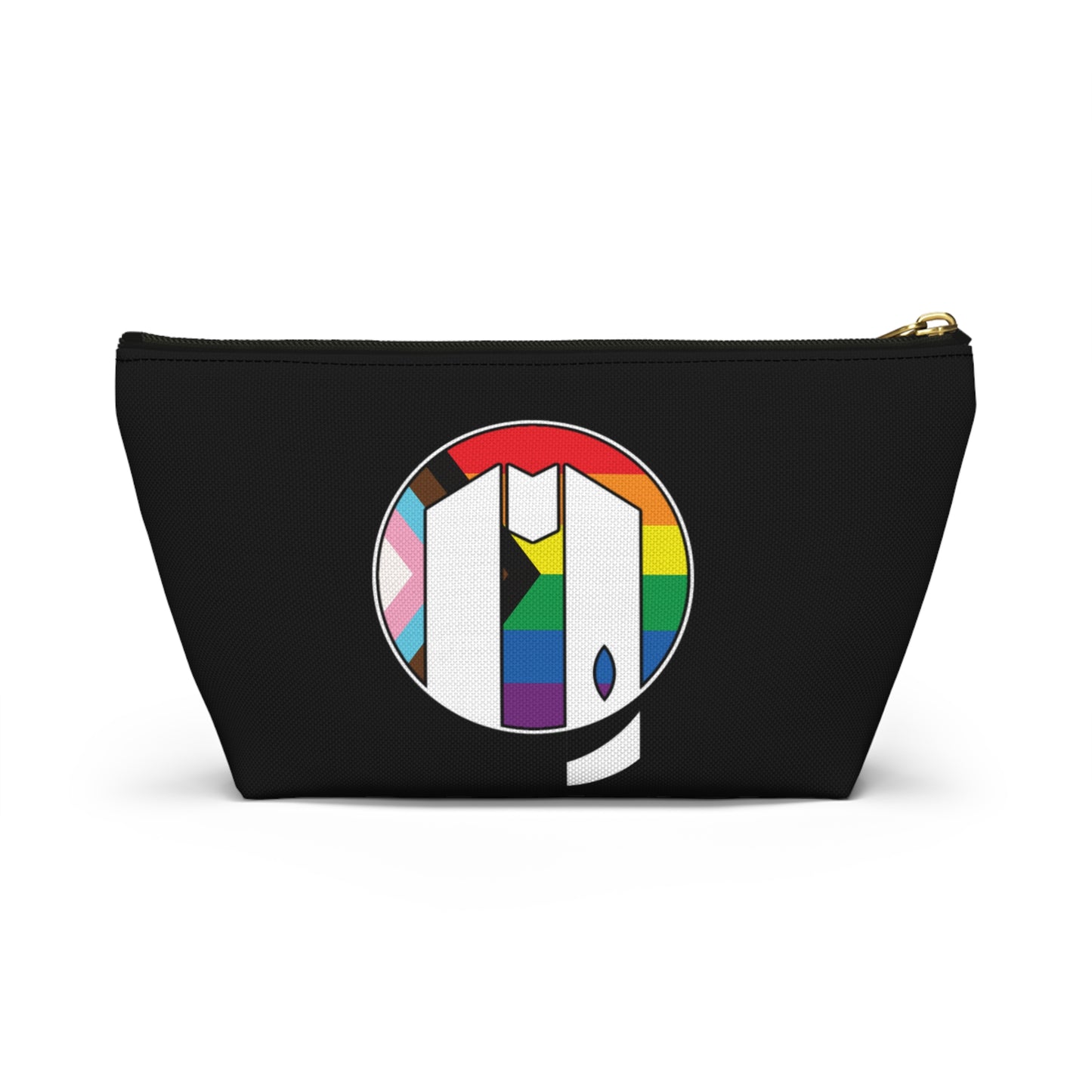 UUMA Logo Accessory Pouch w T-bottom - Front & Back