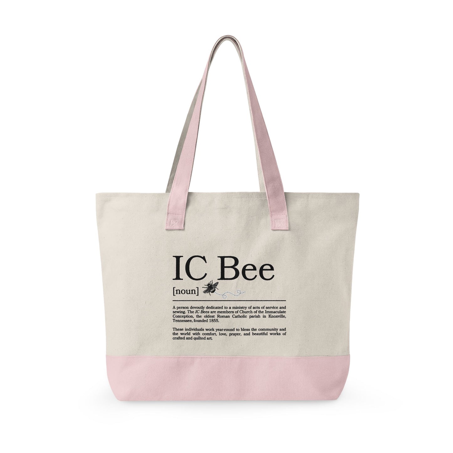 ICBee Knoxville Zippered Canvas Tote
