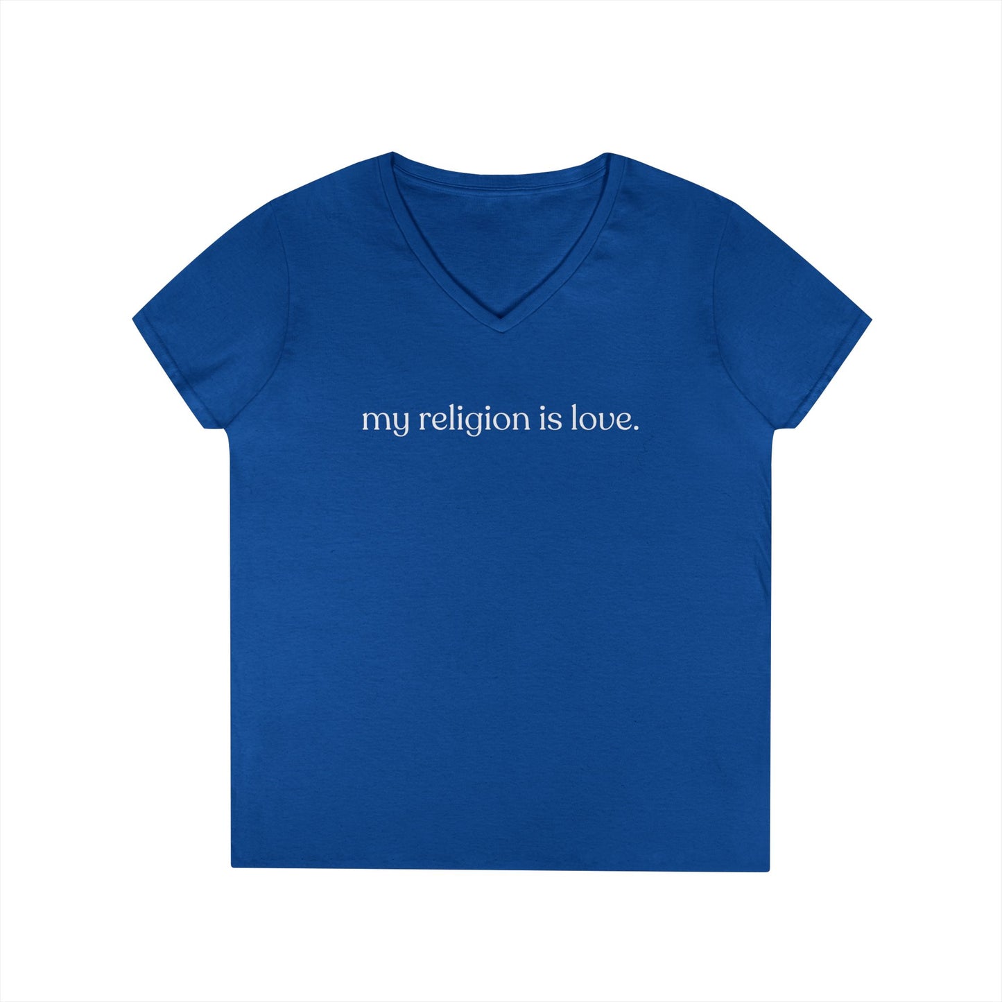 My Religion is Love V-Neck