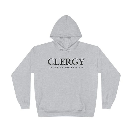 Unitarian Universalist Clergy Hoodie - Front & Back