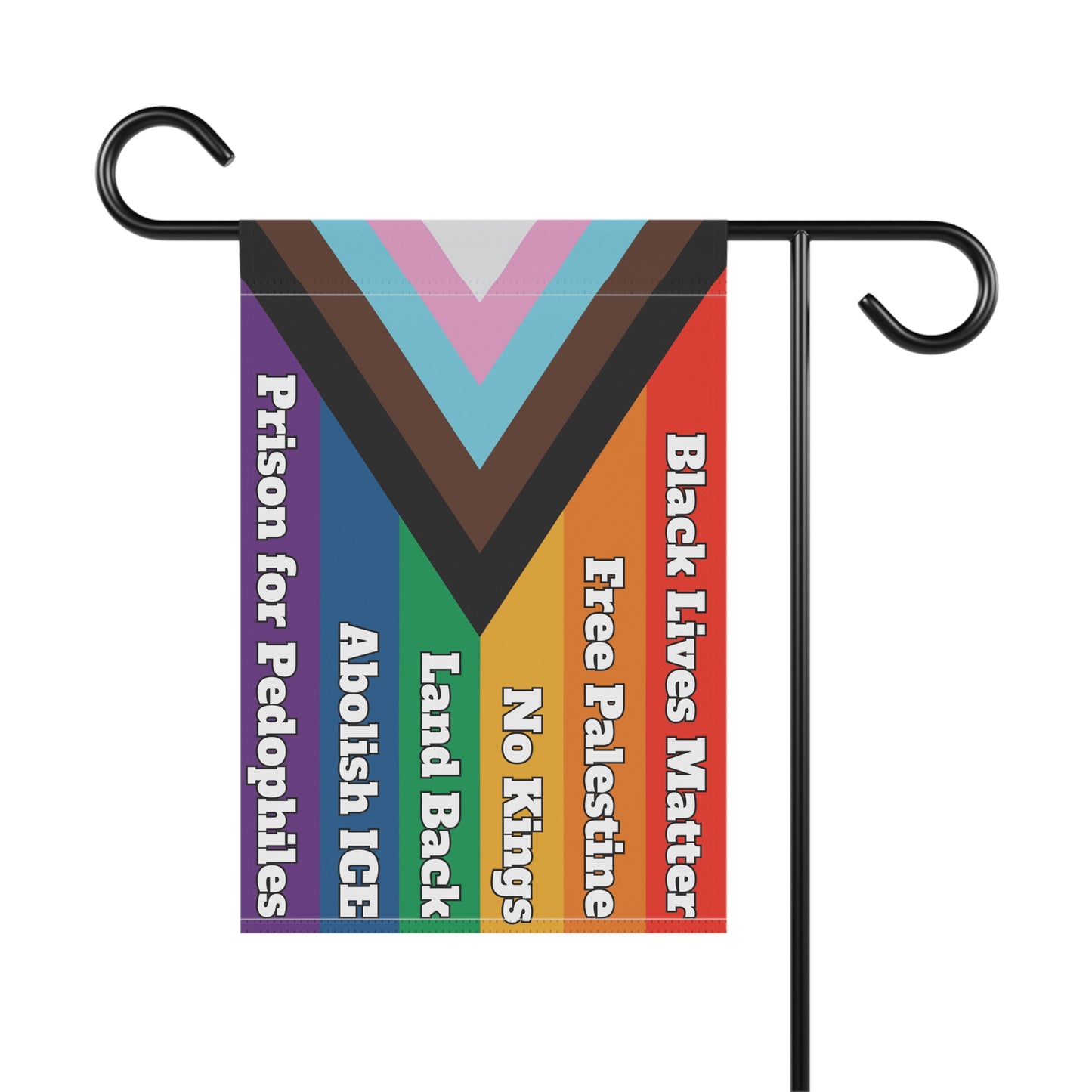 Progress Flag 2026 Garden Banner